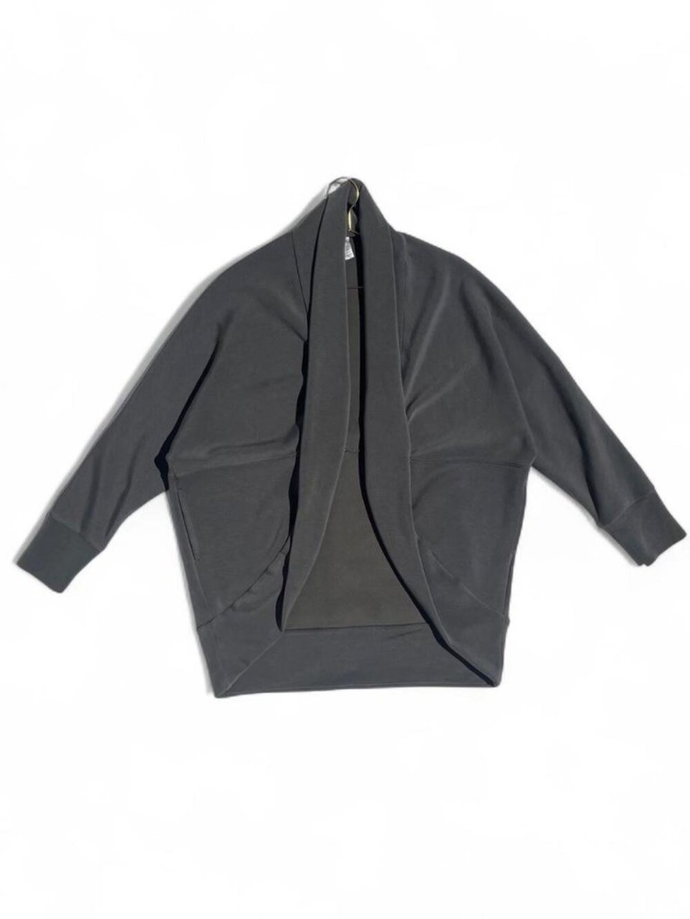 SPANX AirEssentials Cocoon Cardigan Dark Green M/L Open Front